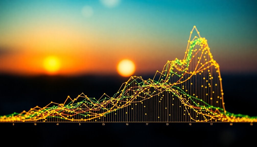 bitcoin holder distribution peaks