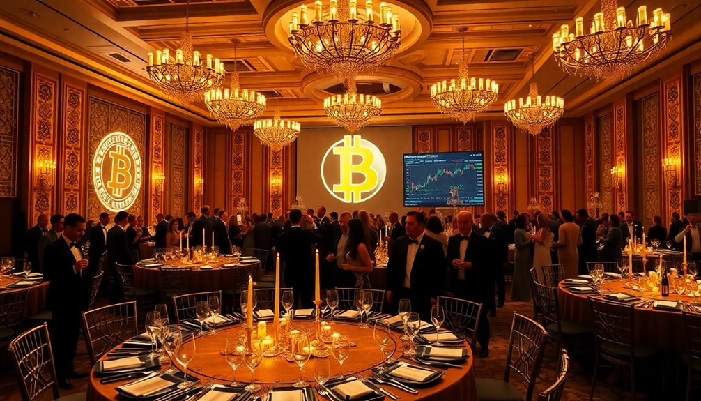 exclusive cryptocurrency celebration event