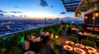 rooftop dining experience miami