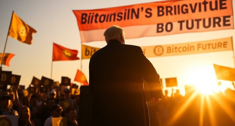 trump endorses bitcoin s rise