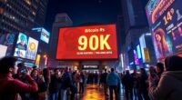 bitcoin reaches 90k milestone