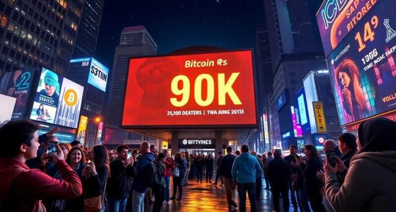 bitcoin reaches 90k milestone