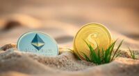 ethereum declines solana surges