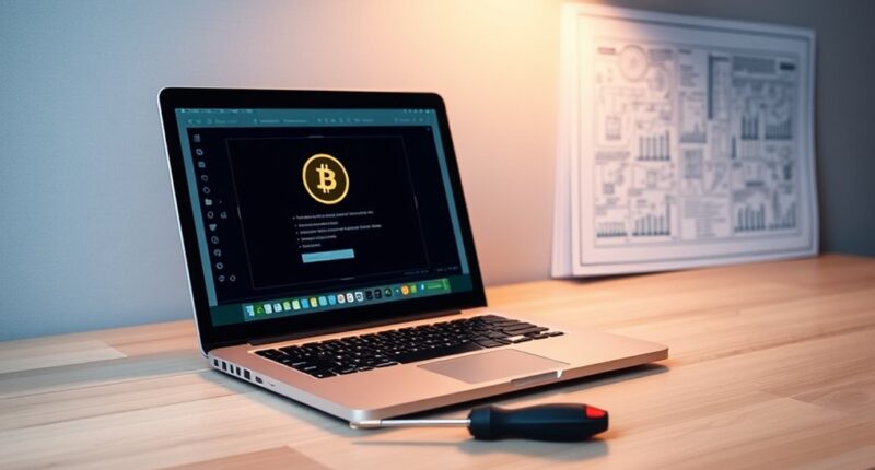 convert old laptop to bitcoin wallet