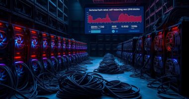network adjusts mining difficulty