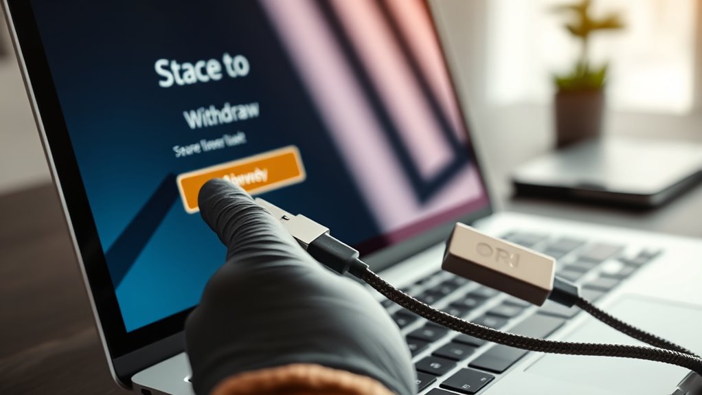 secure cryptocurrency withdrawal process