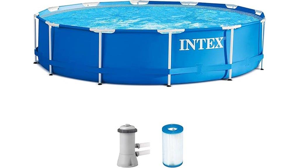 12ft x 30in pool set