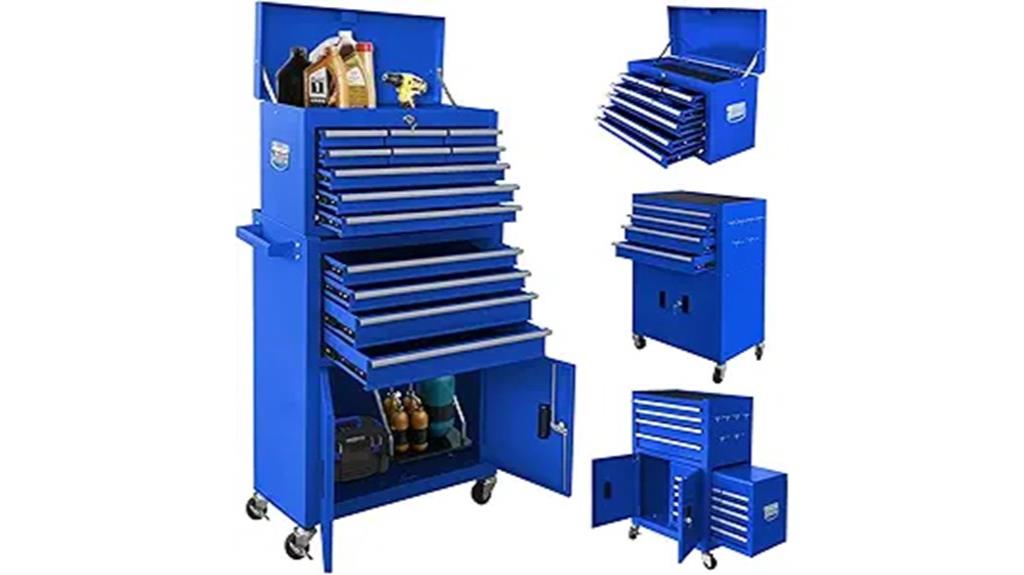 13 drawer rolling toolbox