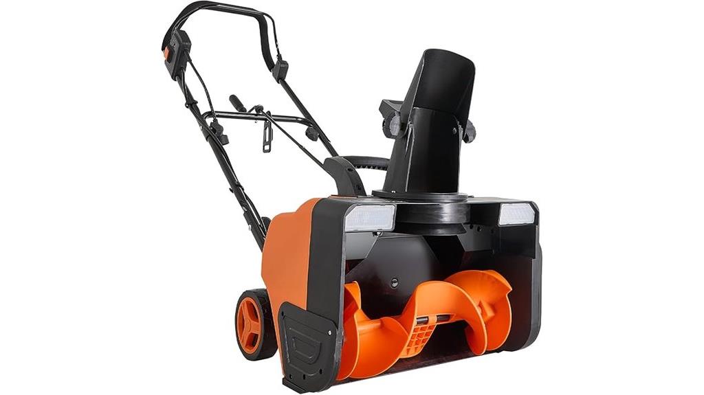 20 inch corded snow blower
