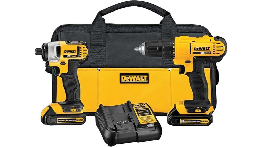 20v max drill impact kit