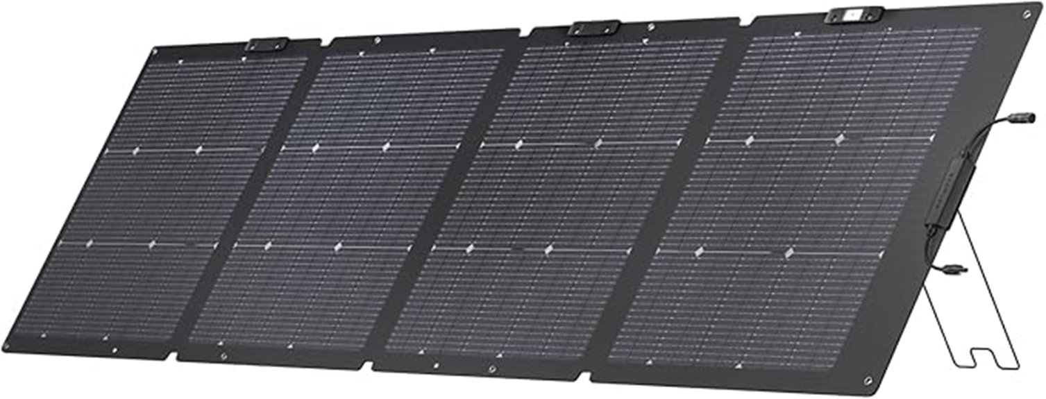 220w portable solar panel