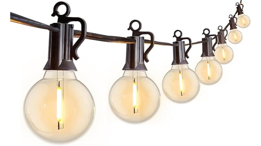25 foot g40 led patio lights