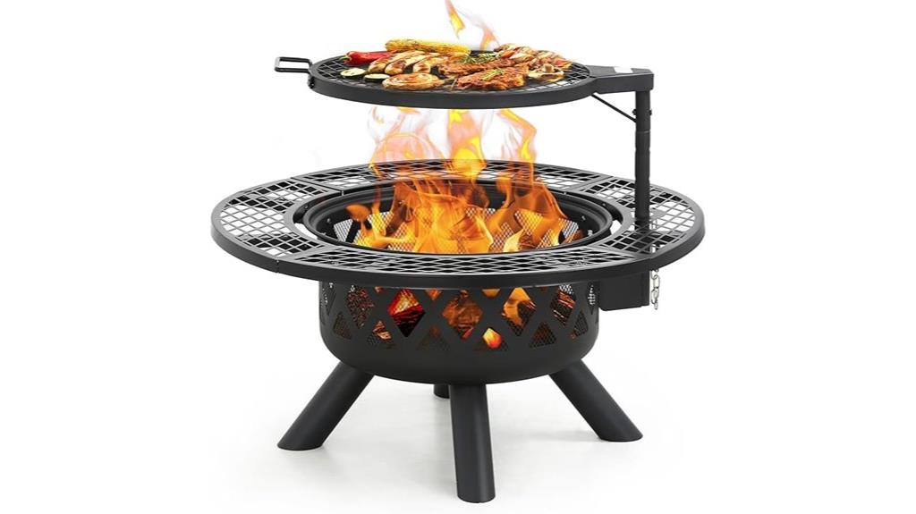 32 inch outdoor fire pit