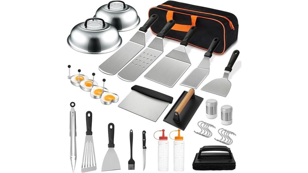 35 piece griddle accessory set
