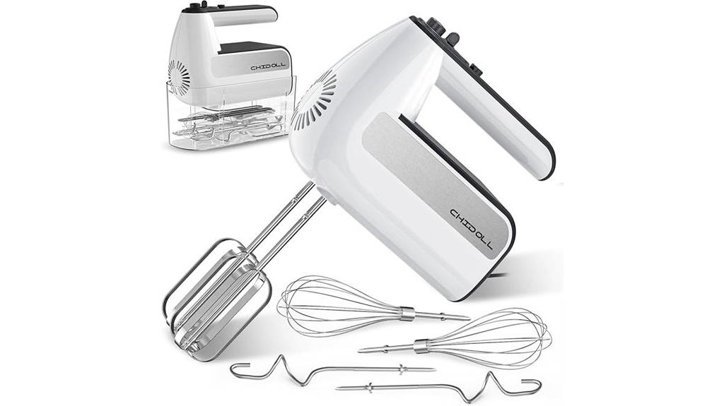 800w 5 speed hand mixer