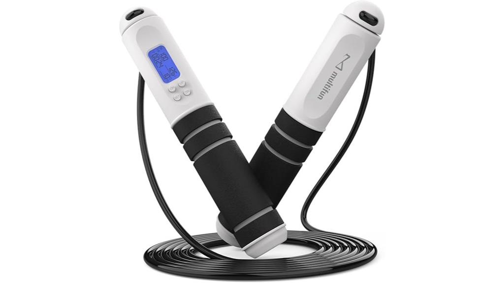 adjustable digital jump rope