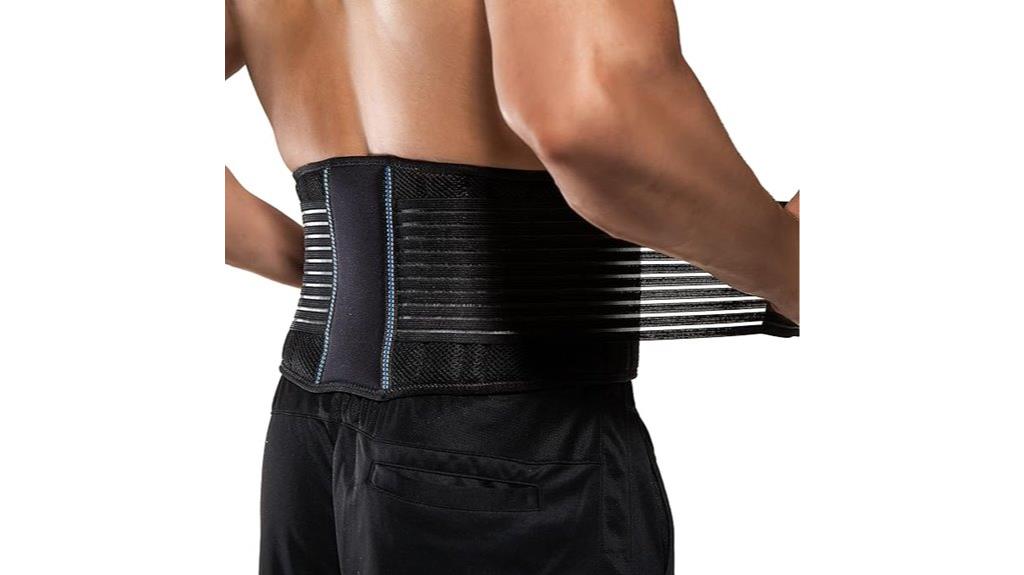 adjustable dual back support