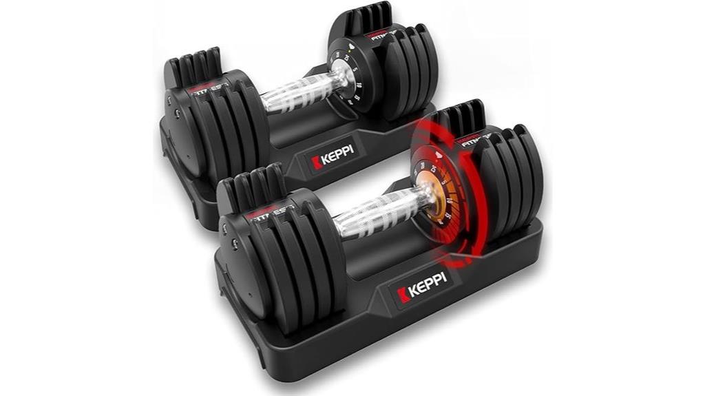 adjustable dumbbells for exercise