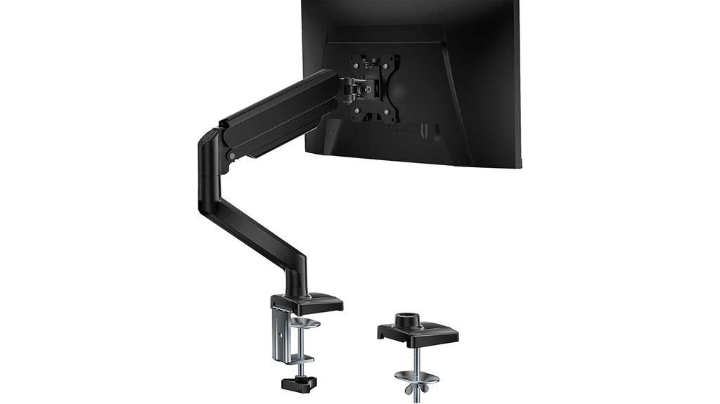 adjustable gas spring mount