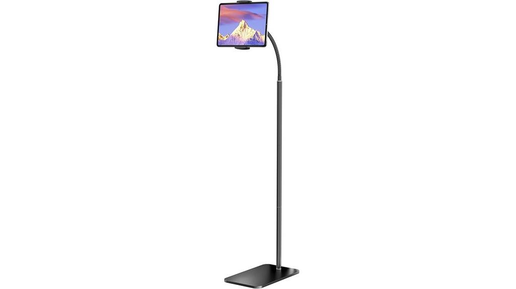 adjustable gooseneck tablet stand