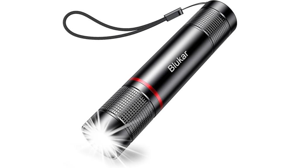 adjustable rechargeable led flashlight
