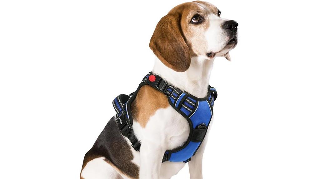 adjustable soft padded harness