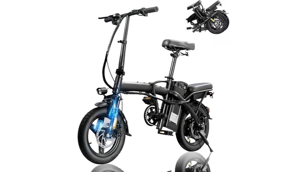 adult folding electric bike