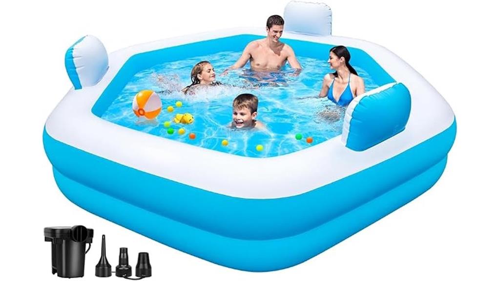 adult inflatable pool pump