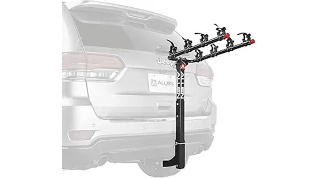 allen deluxe 4 bike rack