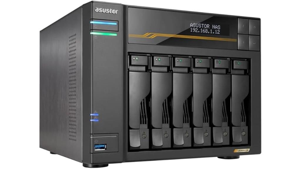 asustor 6 bay nas
