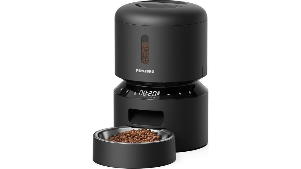 automatic pet feeder with timer