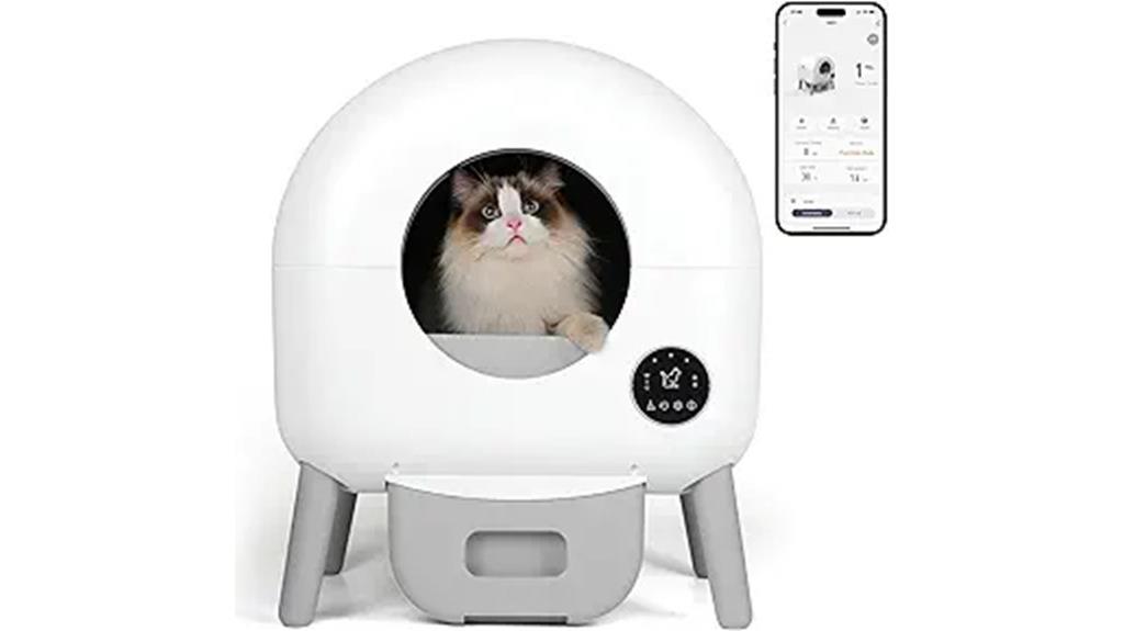 automatic self cleaning litter box