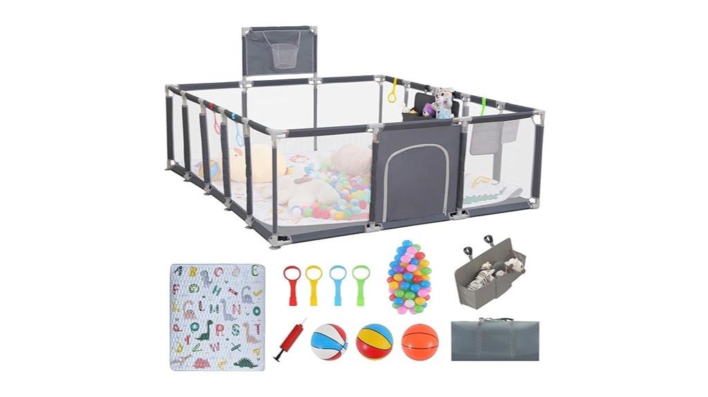 baby playpen with accessories