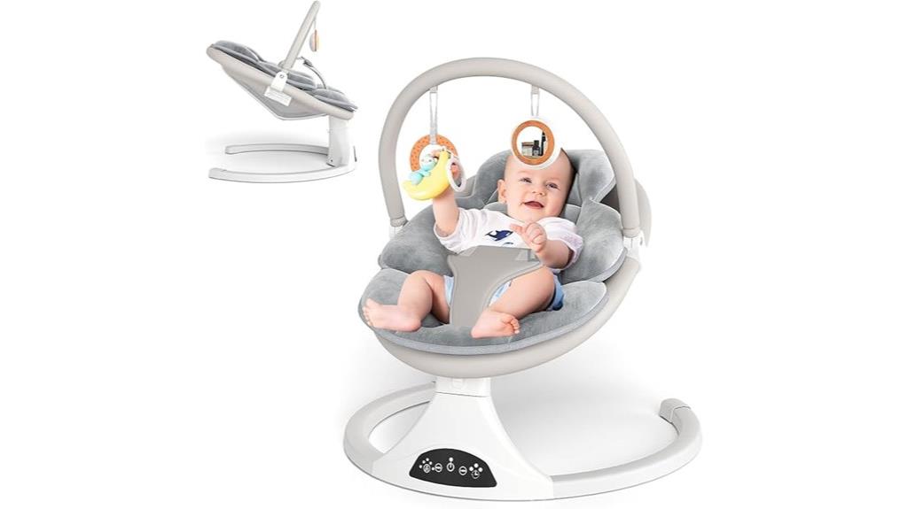 baby swing with remote