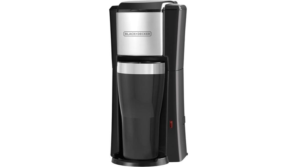 black decker single serve coffee maker