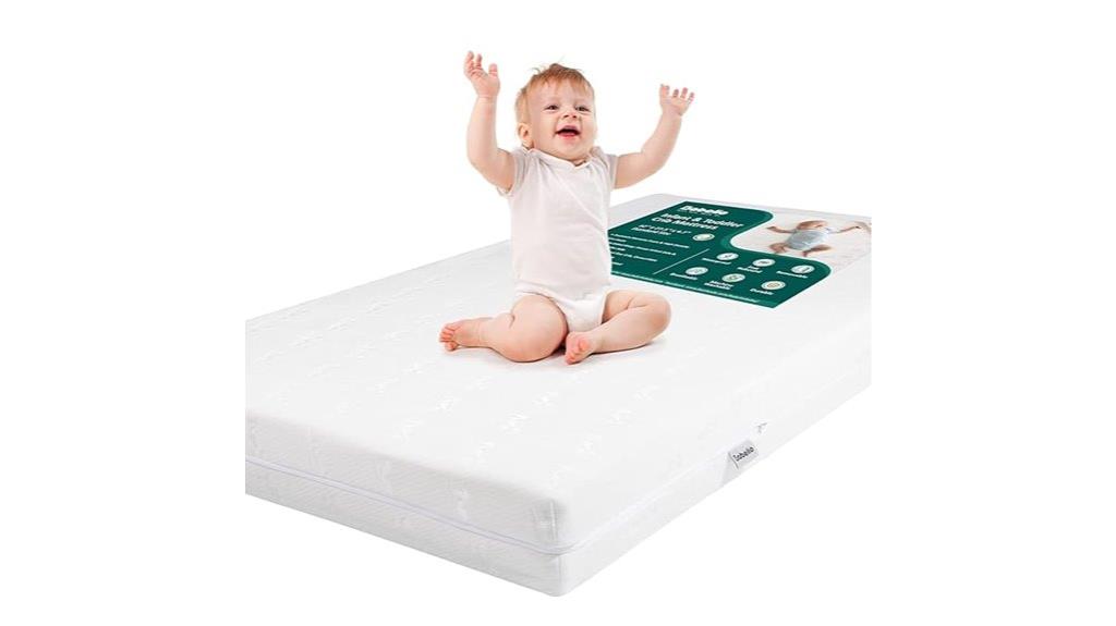 breathable waterproof crib mattress