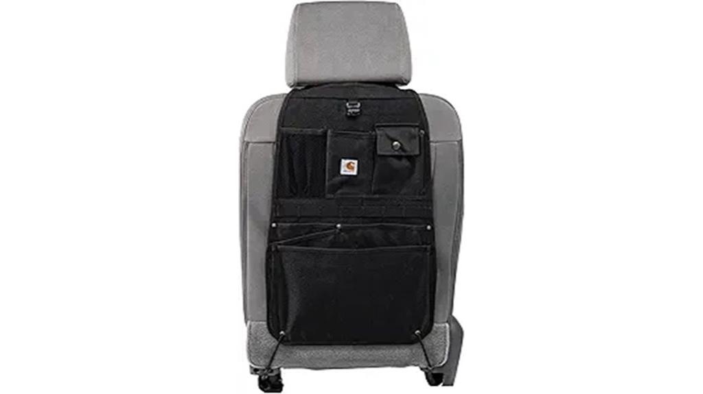 carhartt nylon seat organizer