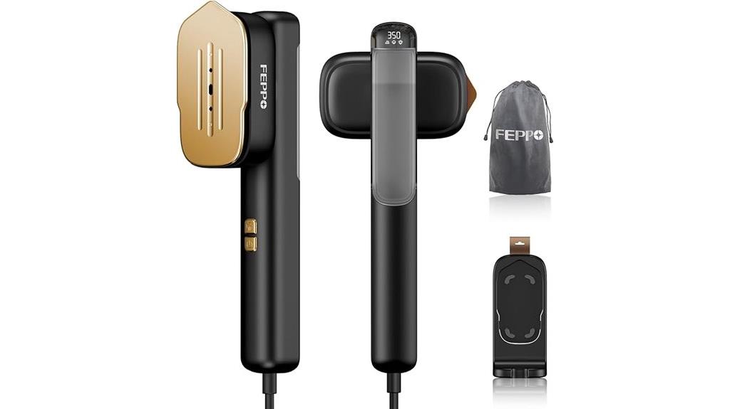 clothes steaming travel device