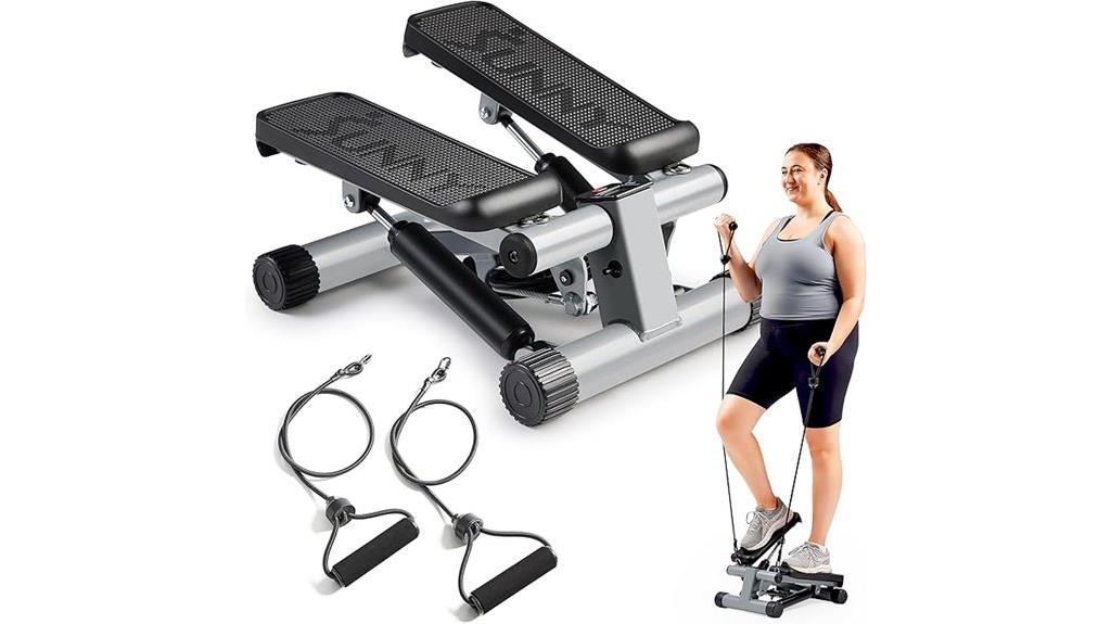 compact exercise with resistance