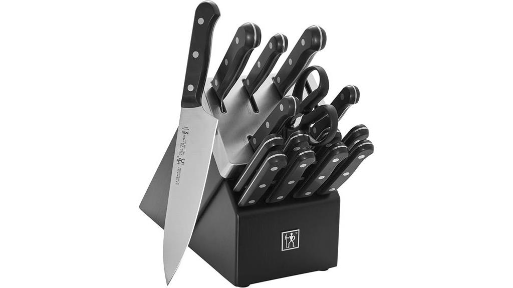 complete 16 piece knife set