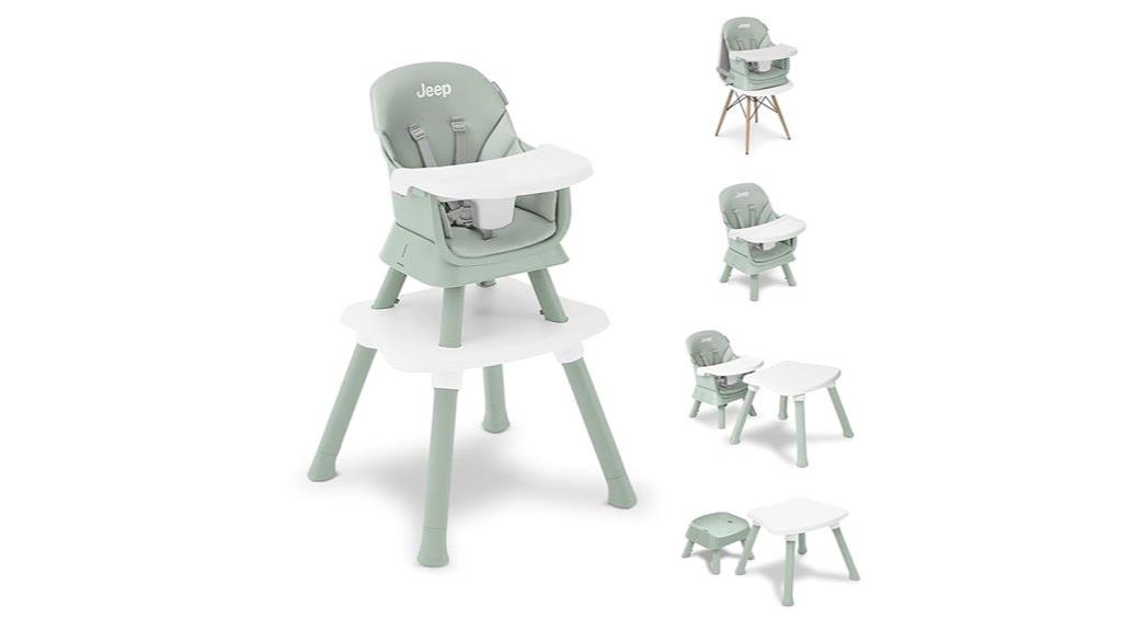 convertible multi function high chair