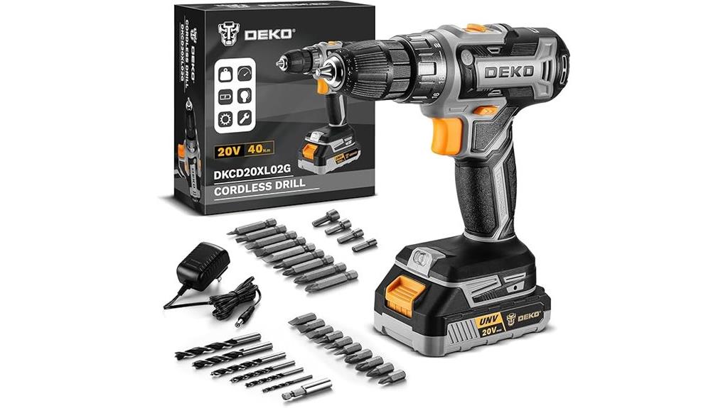 cordless drill set