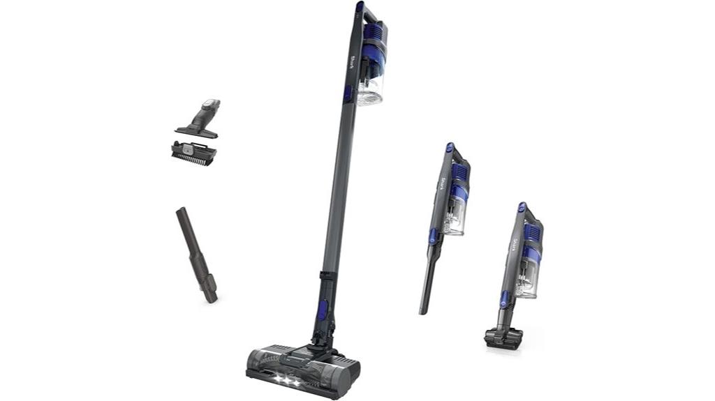 cordless vacuum with lights