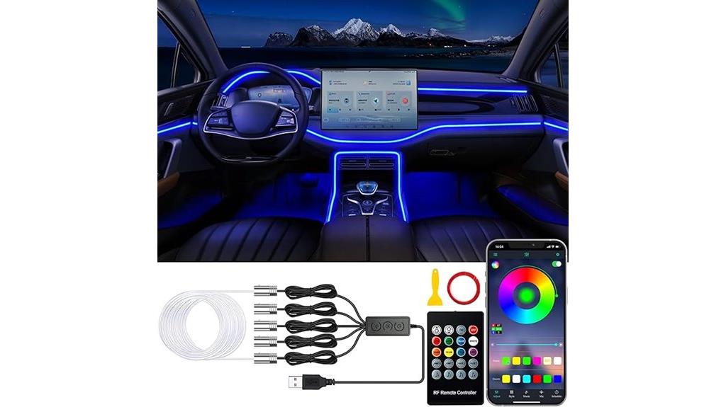 custom rgb interior lighting