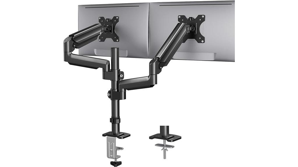 dual 32 inch monitor mount