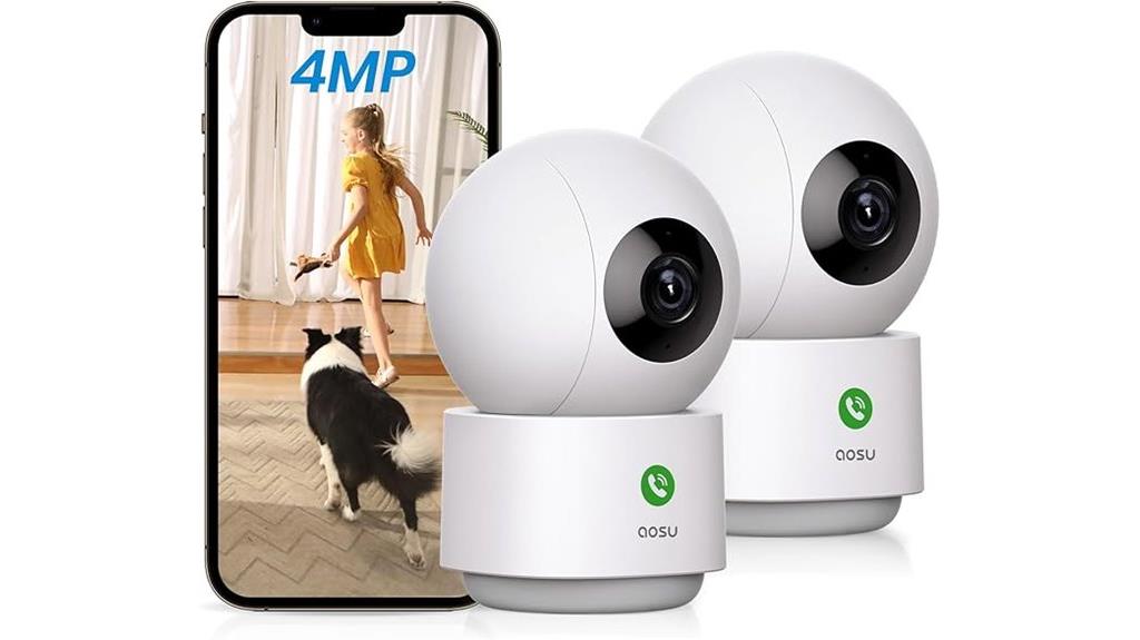 dual 4mp indoor cameras