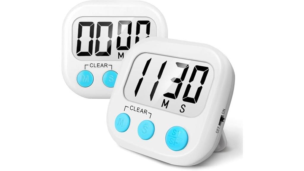 dual loud magnetic timers