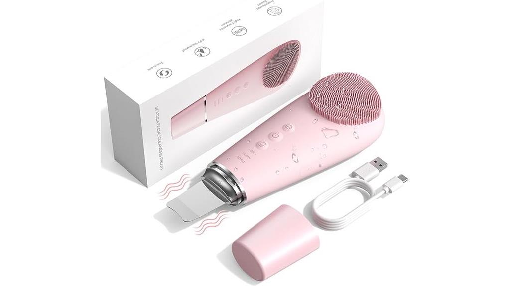 dual mode facial brush