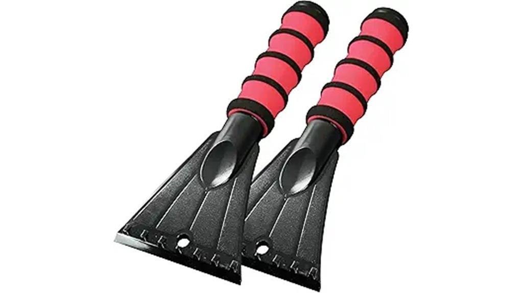 dual pack ice scraper
