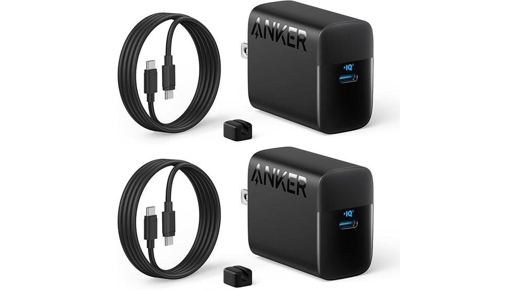 dual pack usb c charger